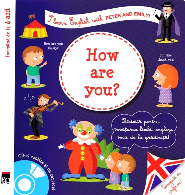 How are you? + CD - I learn English with Peter and Emily