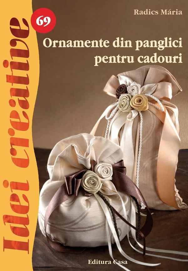 Idei creative 69: Ornamente din panglici pentru cadouri