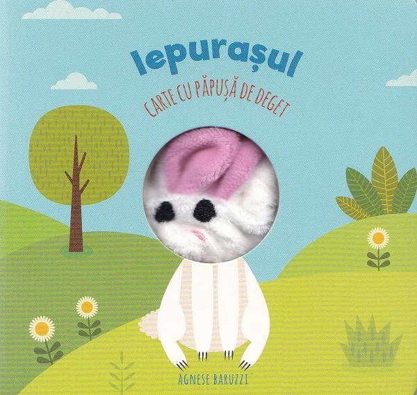 Iepurasul. Carte cu papusa pe deget