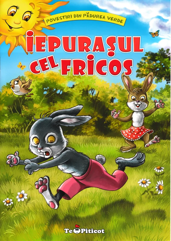 Iepurasul cel fricos (Povestiri din padurea verde) - Claudia Cojocaru
