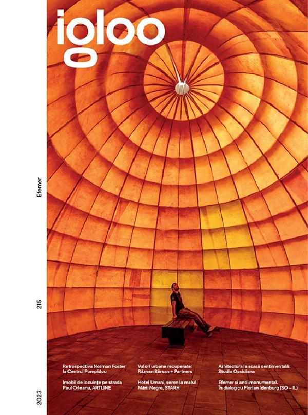 Igloo. Habitat si arhitectura. August-Septembrie 2023