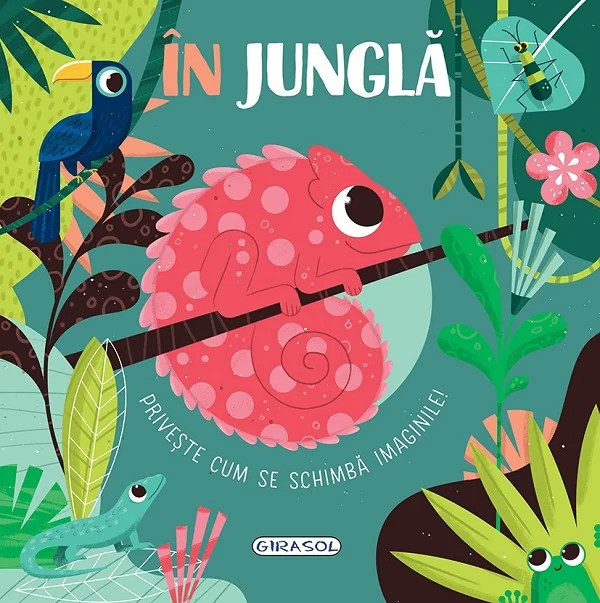In jungla. Priveste cum se schimba imaginile!