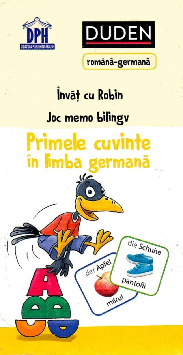 Invat cu Robin. Primele cuvinte in limba germana