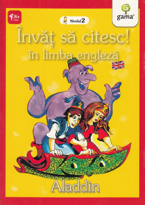 Invat sa citesc! in limba engleza - Aladdin - Nivelul 2