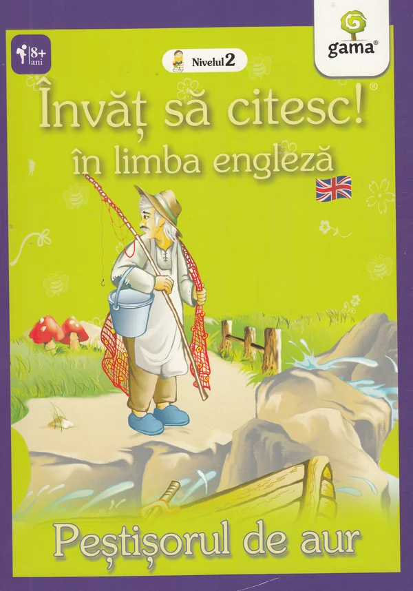 Invat sa citesc! in limba engleza - Pestisorul de Aur - Nivelul 2