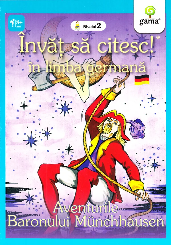 Invat sa citesc! in limba germana - Aventurile Baronului Munchhausen