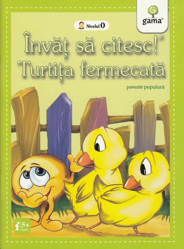 Invat sa citesc! Turtita fermecata 5 ani+