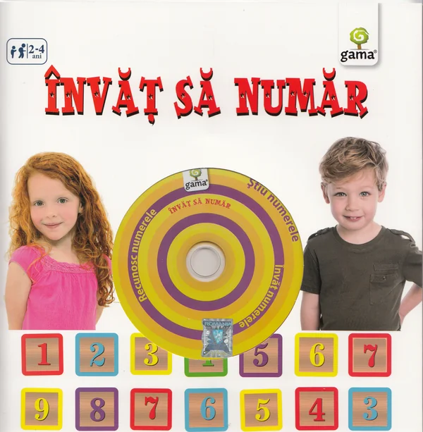 Invat sa numar (contine CD cu jocuri)