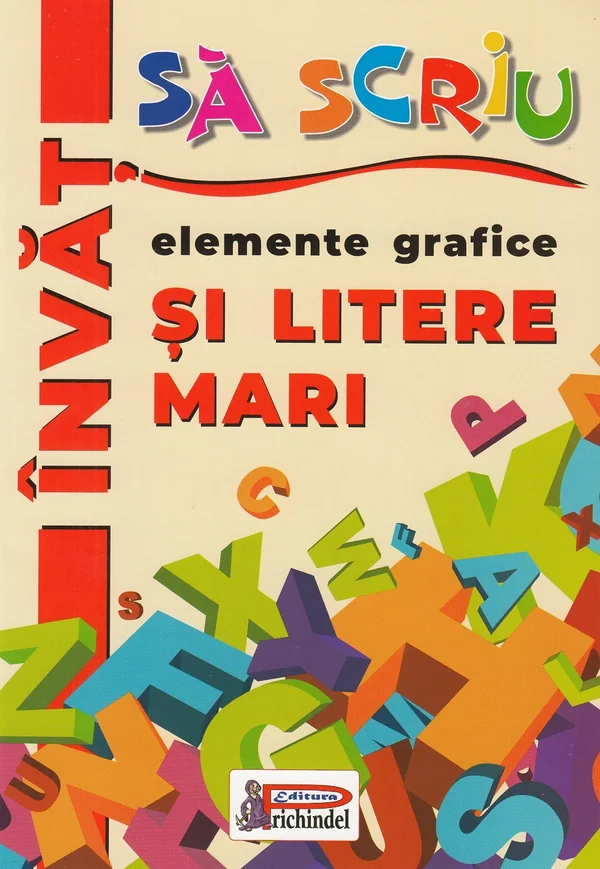 Invat sa scriu elemente grafice si litere mari