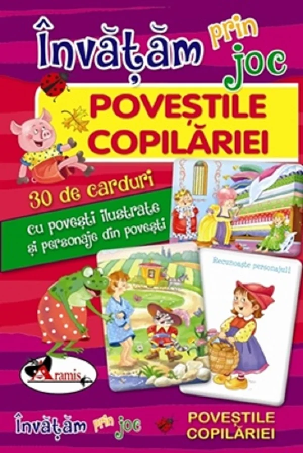 Invatam prin joc - Povestile copilariei - 30 de carduri