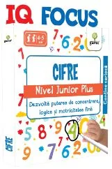 IQ Focus - Cifre. Nivel Junior Plus 4-5 ani