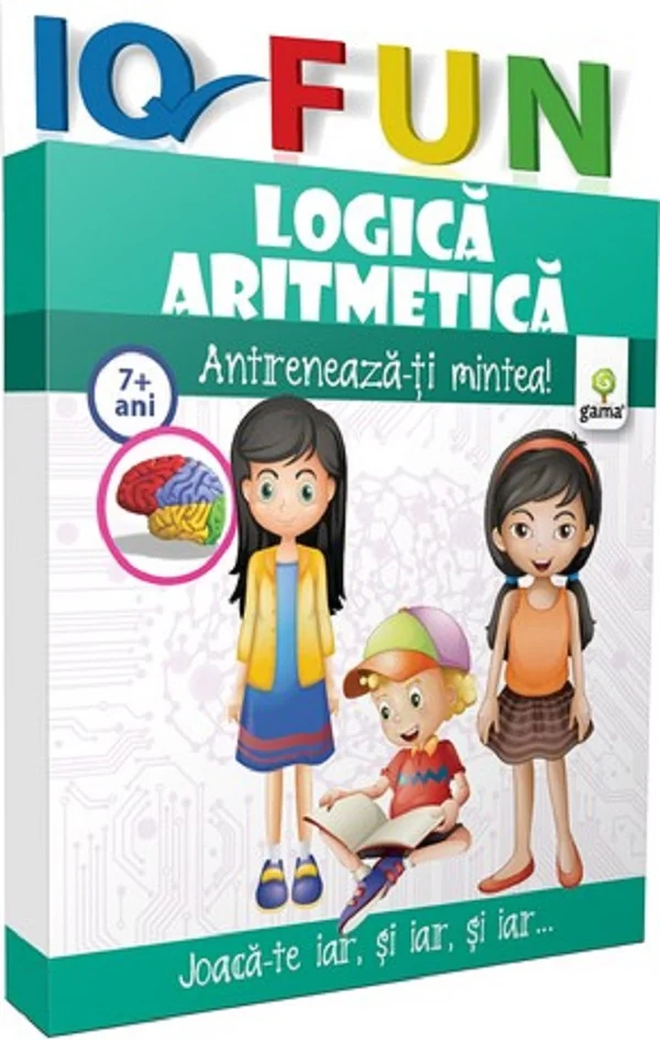 IQ Fun - Logica. Aritmetica - Antreneaza-ti mintea! 7 ani+