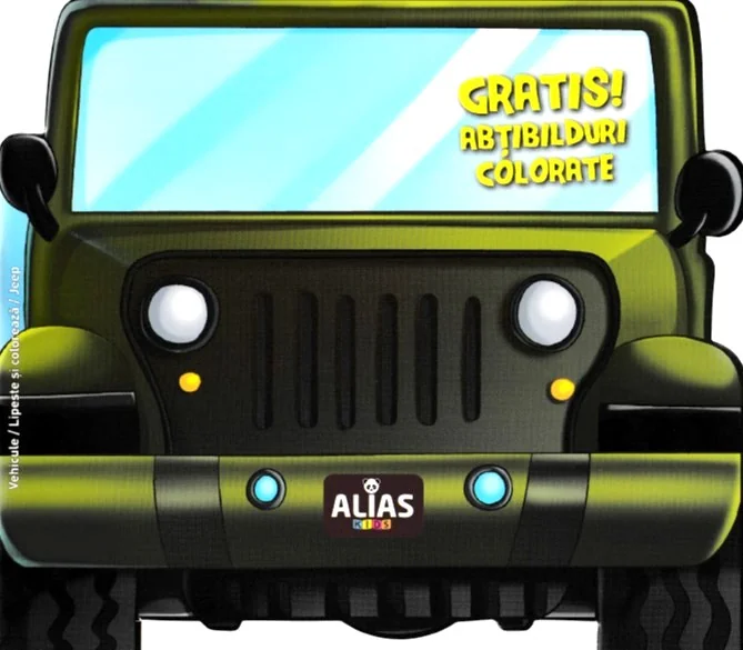Jeep. Abtibilduri colorate