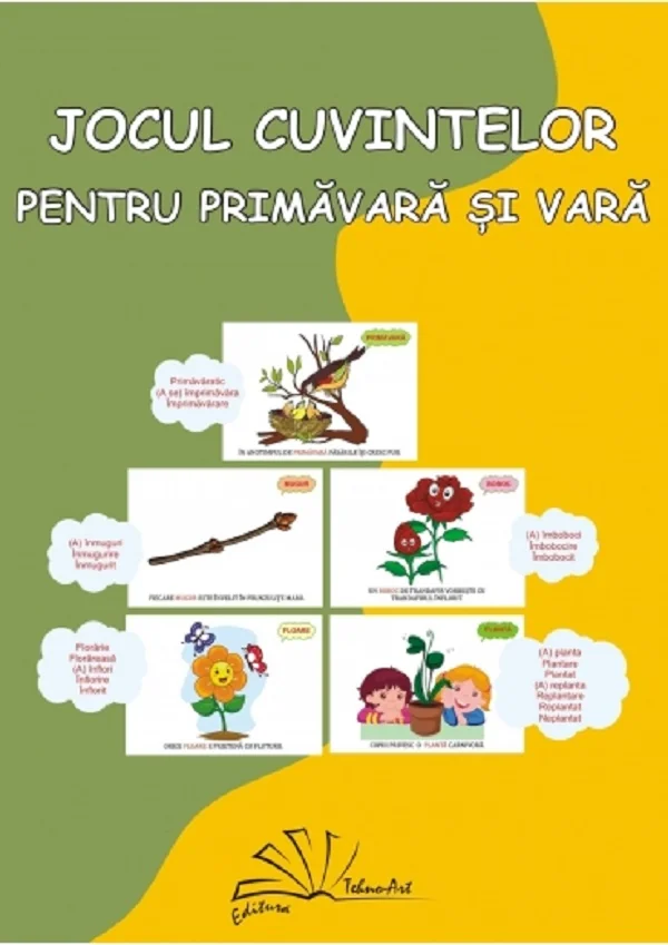Jocul cuvintelor pentru primavara si vara