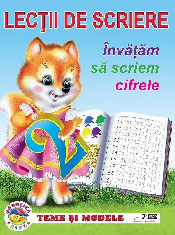 Lectii de scriere: Invatam sa scriem cifrele