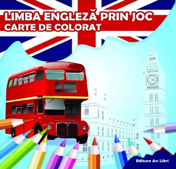 Limba engleza prin joc - Carte de colorat