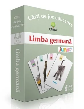 Limba germana - Carti de joc educative