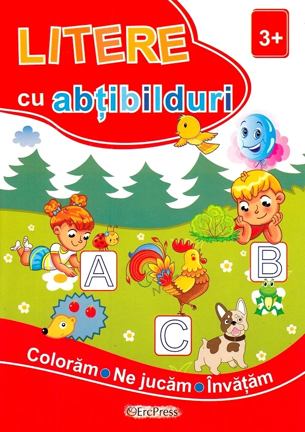 Litere cu abtibilduri +3 ani