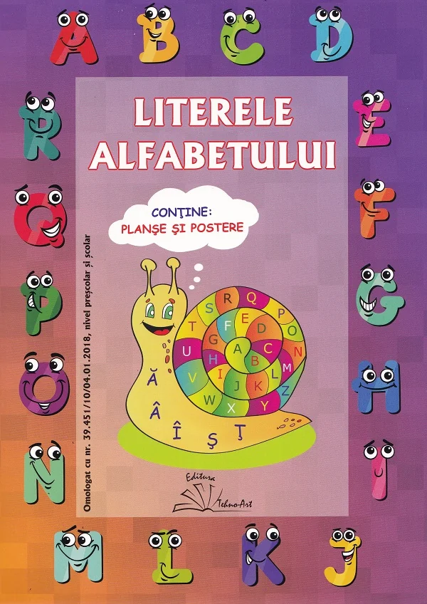 Literele alfabetului