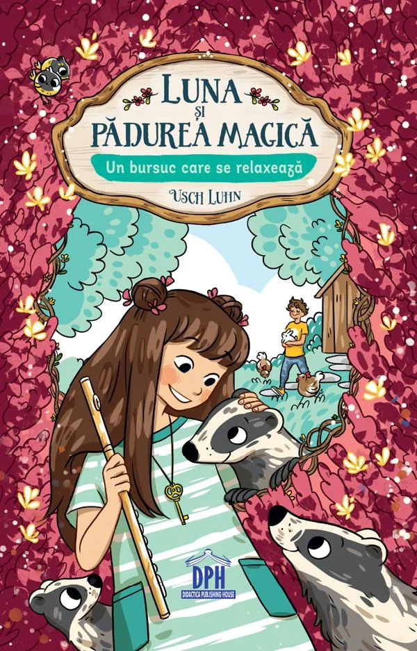 Luna si padurea magica. Un bursuc care se relaxeaza Vol.6
