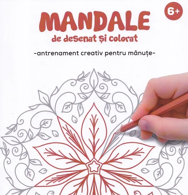 Mandale de desenat si colorat. Antrenament creativ pentru manute