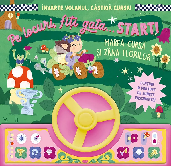 Marea cursa si Zana florilor. Pe locuri, fiti gata, start!