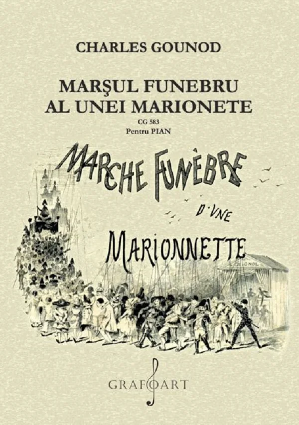Marsul funebru al unei marionete CG 583 Pentru Pian