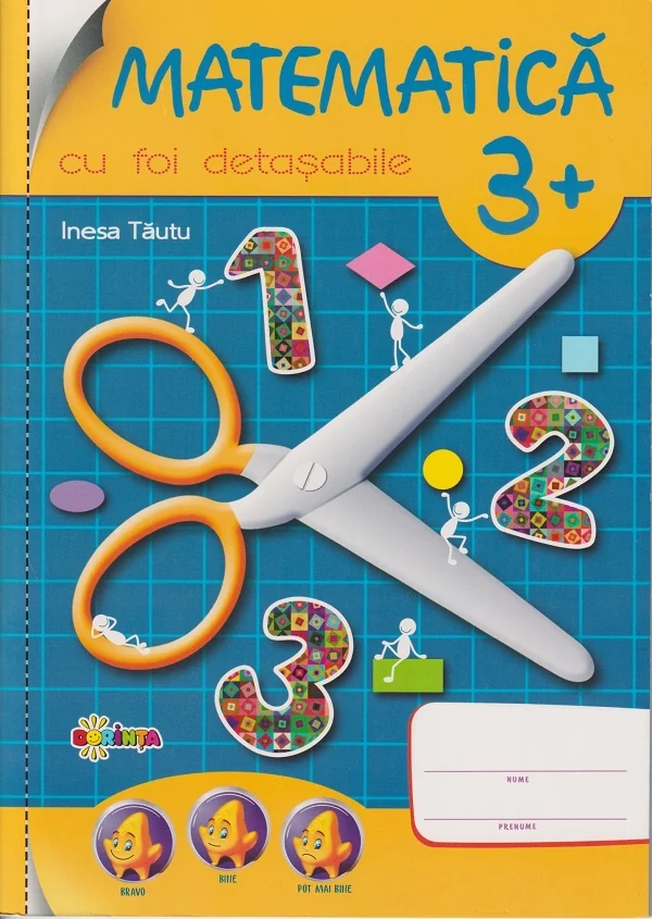 Matematica. Grupa mica 3-4 ani (mapa)