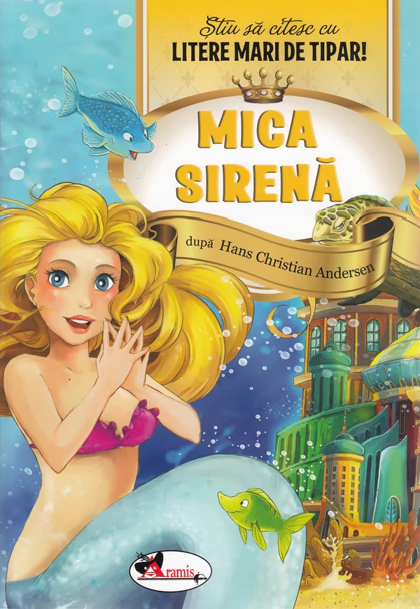 Mica sirena - Stiu sa citesc cu litere mari de tipar!