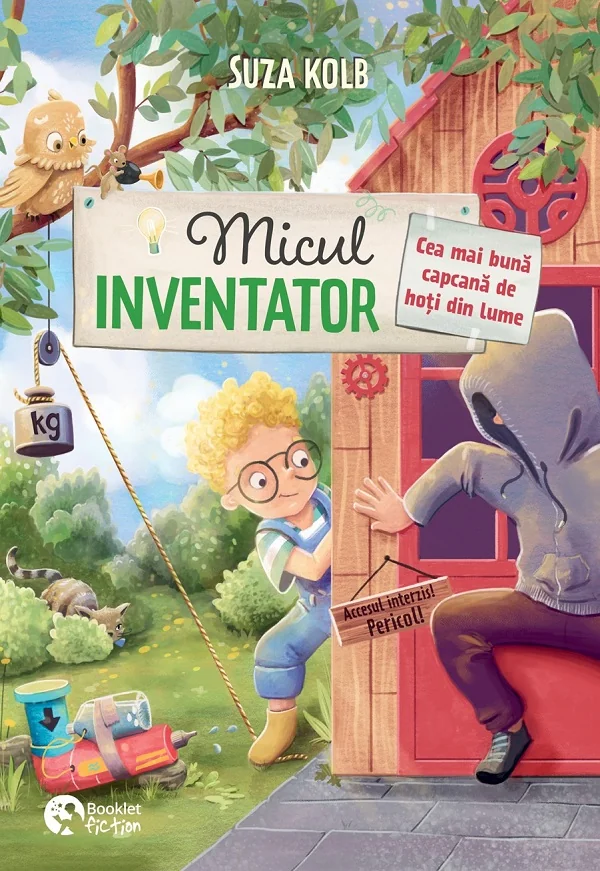 Micul inventator. Cea mai buna capcana de hoti din lume