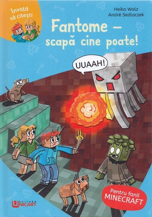 Minecraft: Fantome. Scapa cine poate