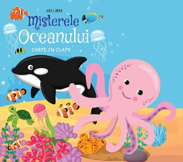 Misterele oceanului - Carte cu clape