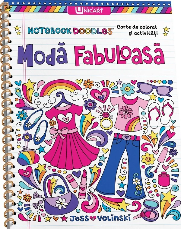 Moda fabuloasa. Carte de colorat si activitati