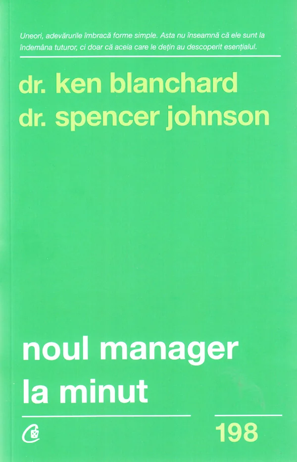 Noul manager la minut - Ken Blanchard, Spencer Johnson