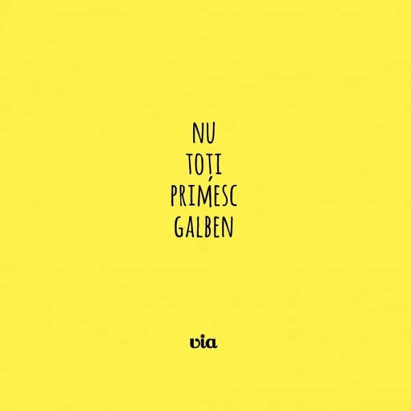 Nu toti primesc galben