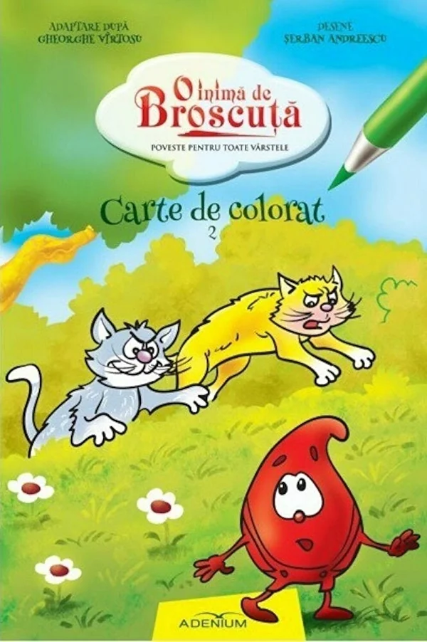 O inima de broscuta - Carte de colorat 2