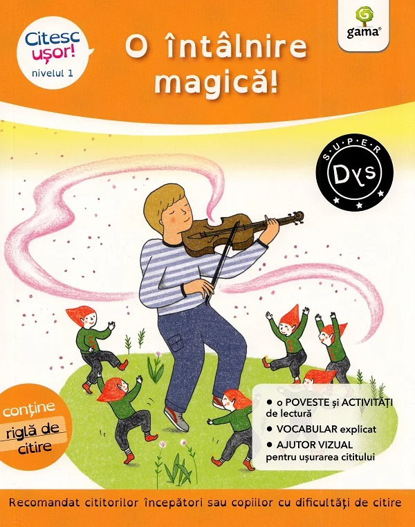 O intalnire magica! Citesc usor! Nivelul 1 - Evelyne Barge, Marco Overzee