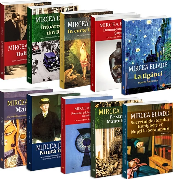 Pachet 10 carti: Mircea Eliade