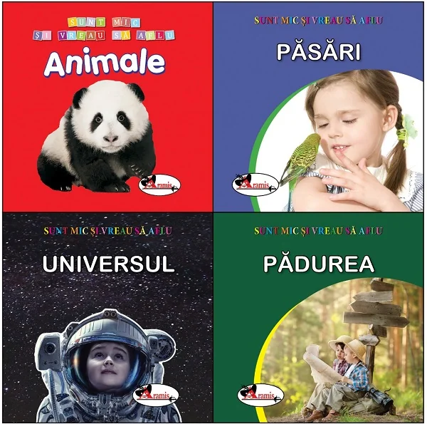 Pachet 13: 4 carti. Sunt mic si vreau sa aflu