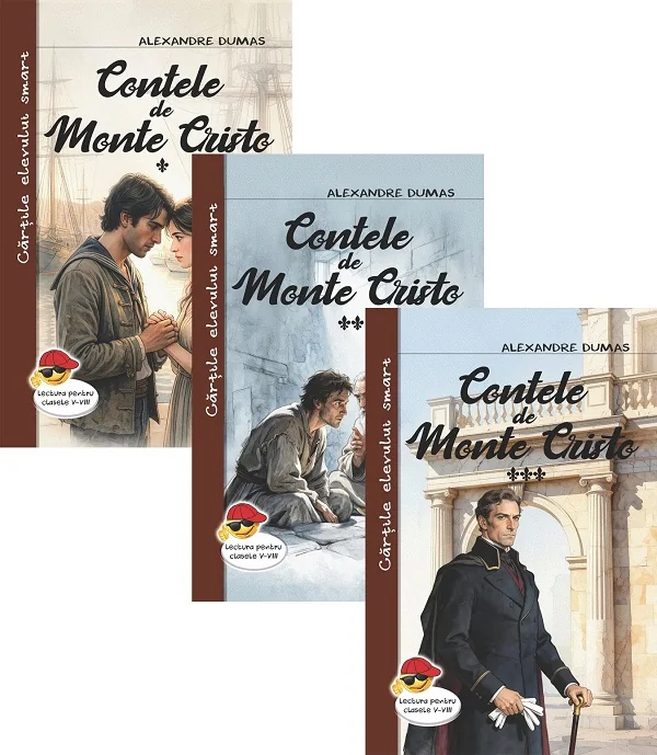 Pachet 3 volume: Contele de Monte Cristo