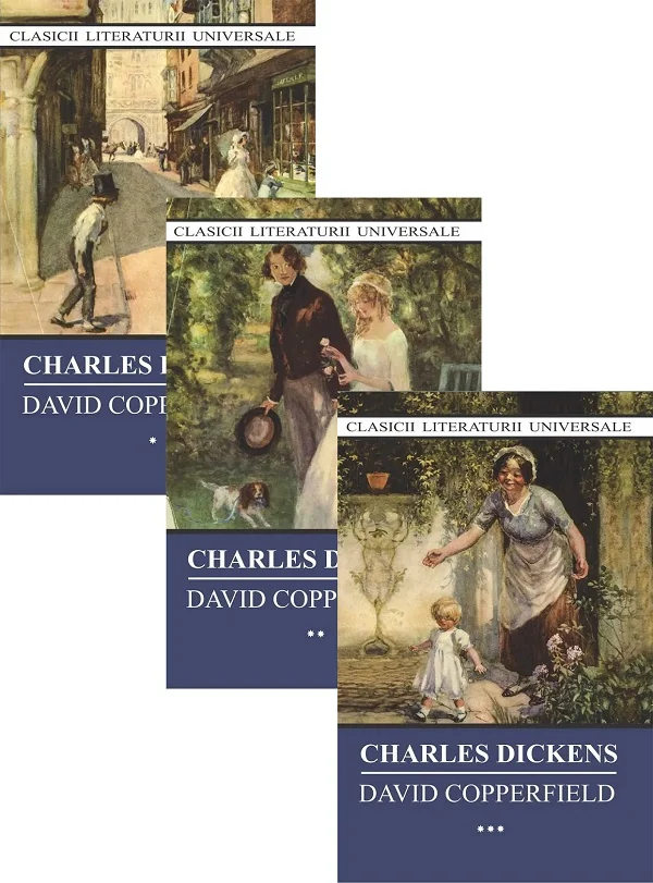 Pachet 3 volume: David Copperfield