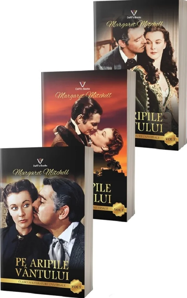 Pachet 3 volume: Pe aripile vantului
