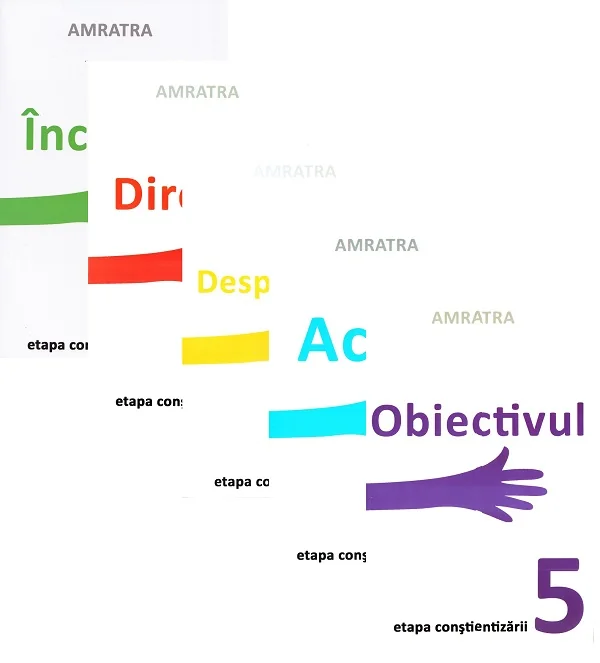 Pachet 5 carti: Etapa constientizarii