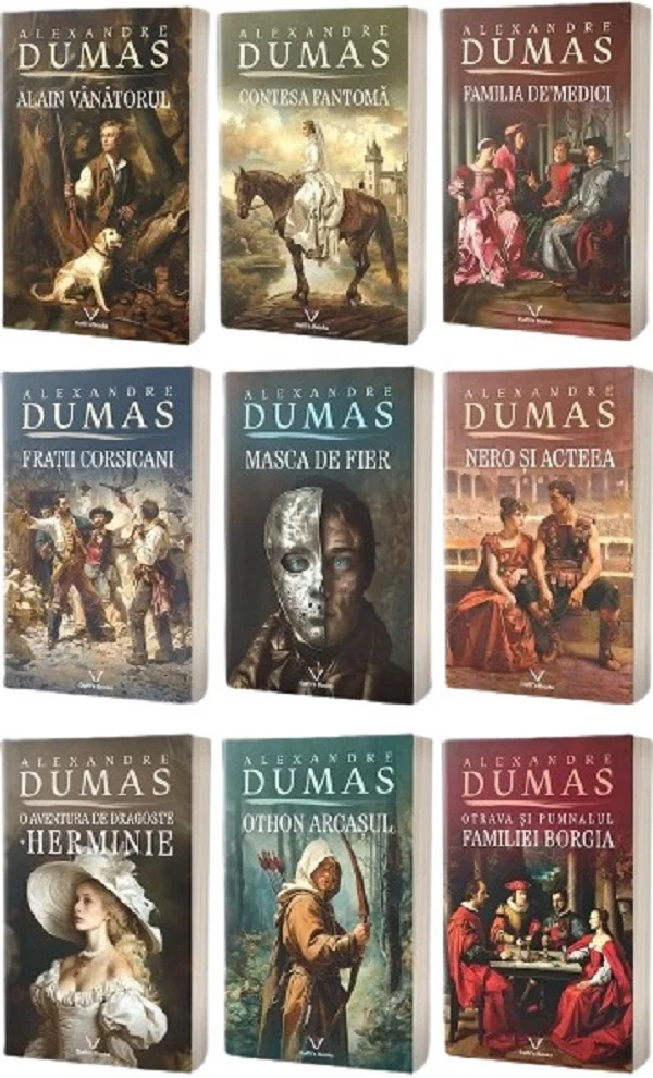 Pachet 9 volume: Alexandre Dumas