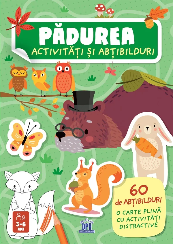 Padurea. Activitati si abtibilduri
