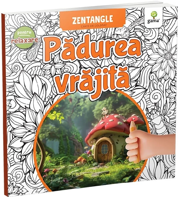 Padurea vrajita. Carte de colorat