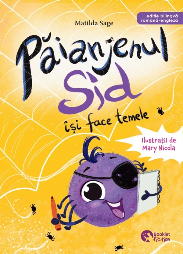 Paianjenul Sid isi face temele