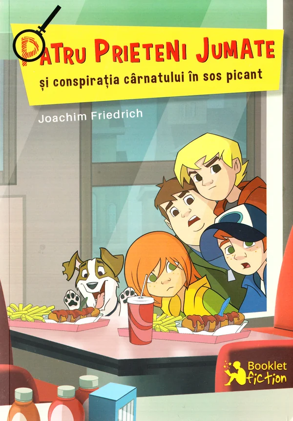 Patru prieteni jumate si conspiratia carnatului in sos picant