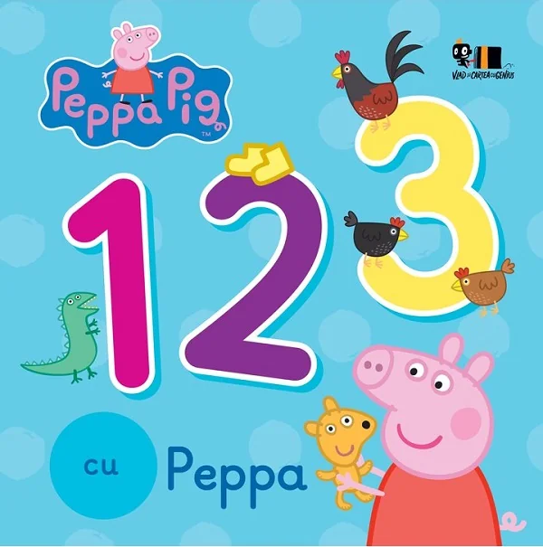 Peppa Pig: 123 cu Peppa - Neville Astley, Mark Baker