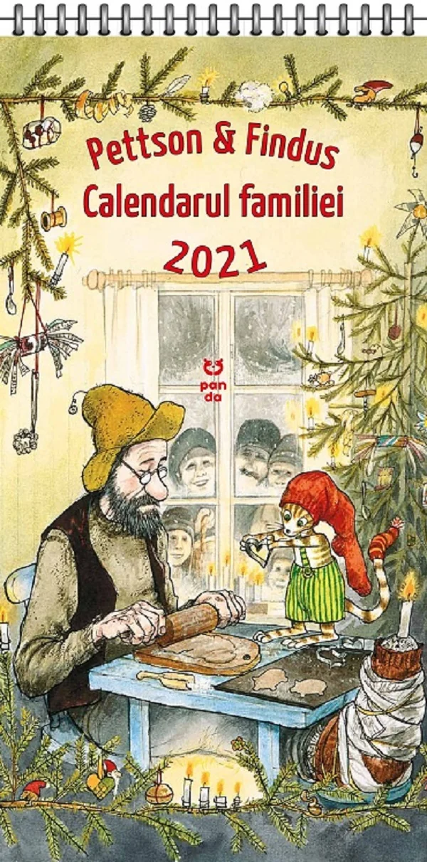 Pettson si Findus. Calendarul familiei 2021